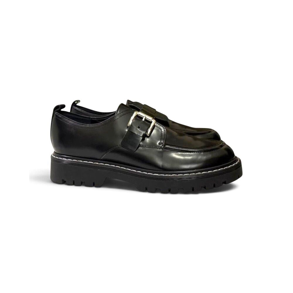 MARC FISHER LTD Women's Tarla Black Leather Loafer, NWOB Size 11